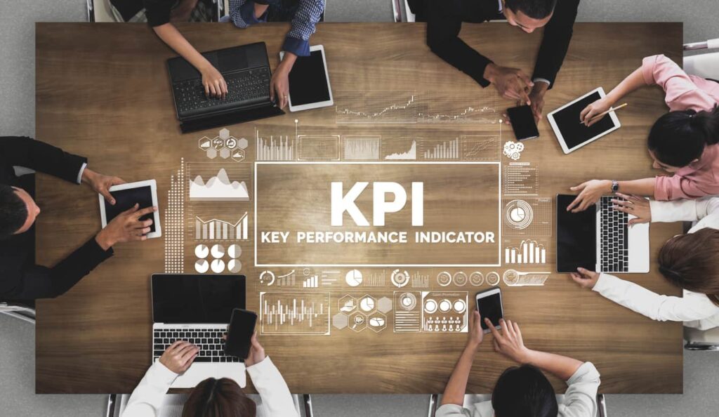 As categorias dos KPIs