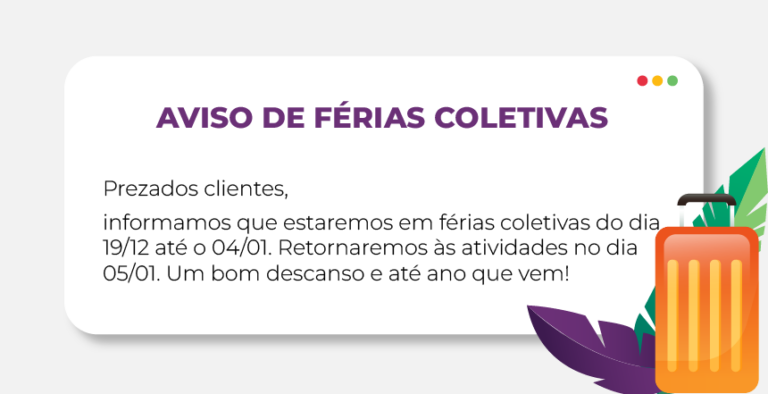 Aviso De F Rias Coletivas Como Comunicar Aos Colaboradores